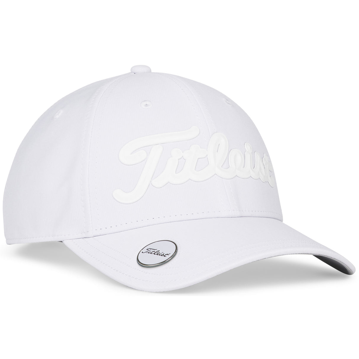 Titleist 2026 Players Performance Ball Marker Cap, Weiß