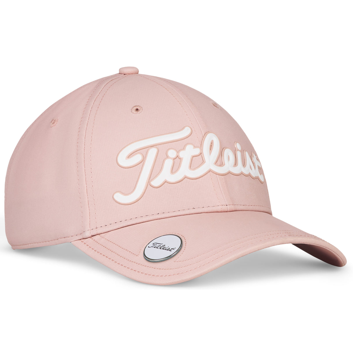 Titleist 2026 Players Performance Ball Marker Cap, Pink / Weiß