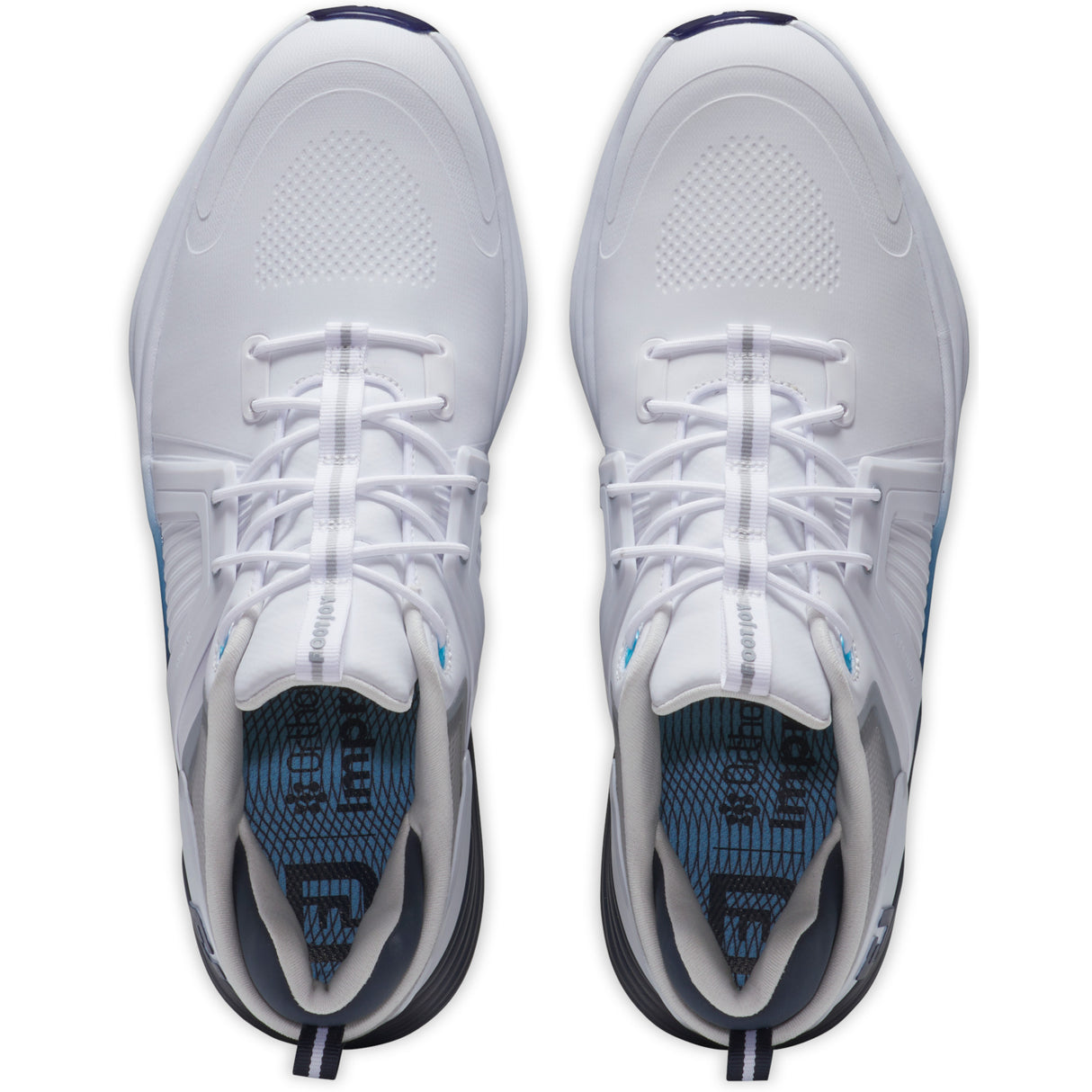FootJoy Hyperflex Carbon Herren Golfschuhe, Weiß / Navy / Blau