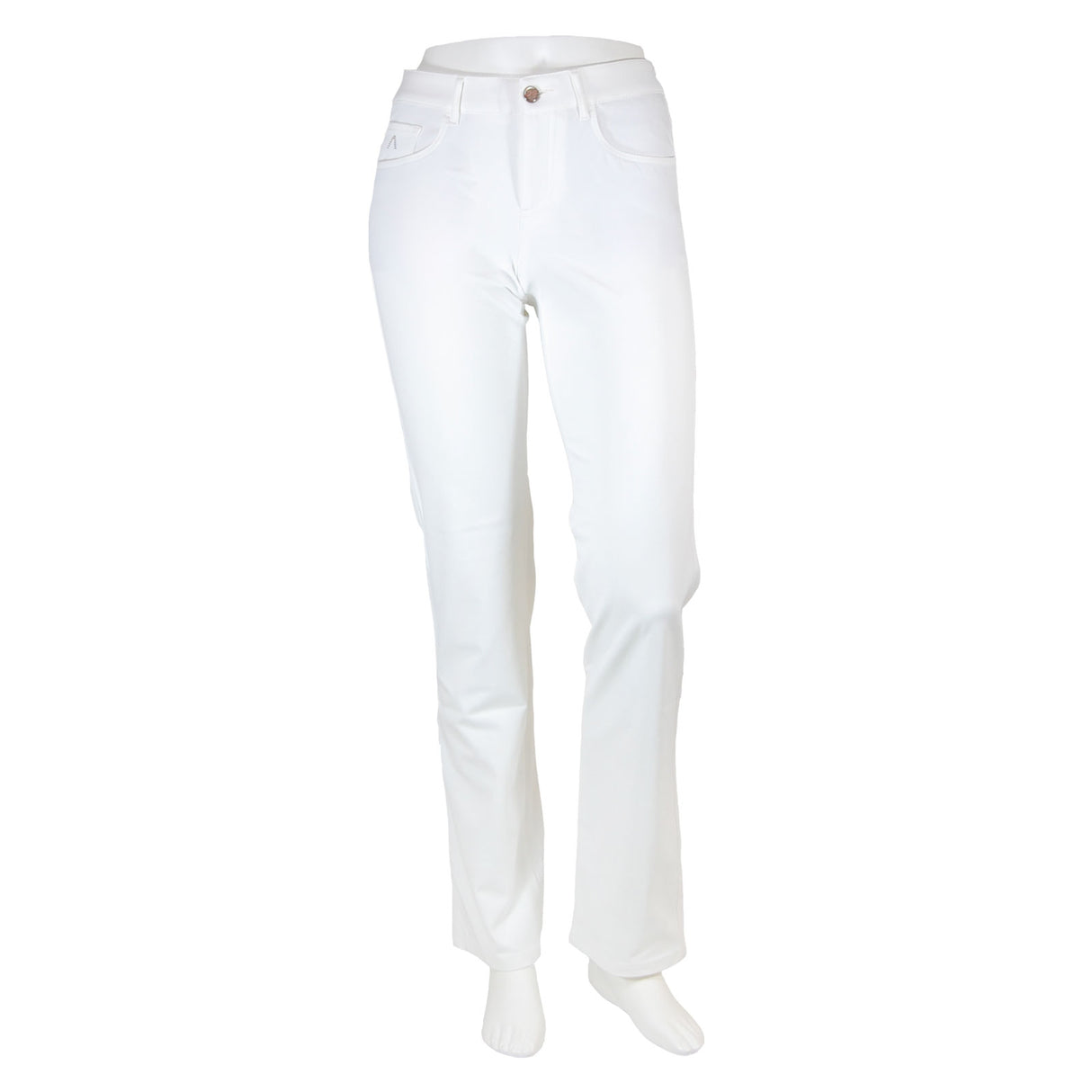 Alberto Golf Anja 3xDry Cooler Damen Golfhose, Weiß