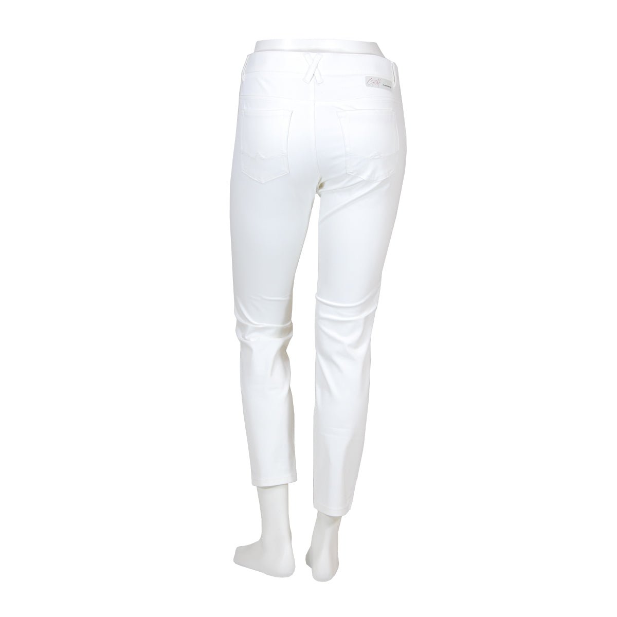 Alberto Mona 3xDry Cooler 7/8 Damen Golfhose, Weiß - Golflaedchen.de