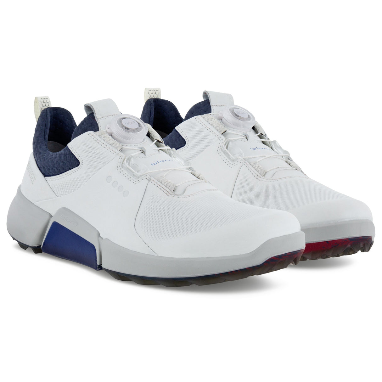 Ecco Biom H4 GTX BOA Herren Golfschuhe, Weiß