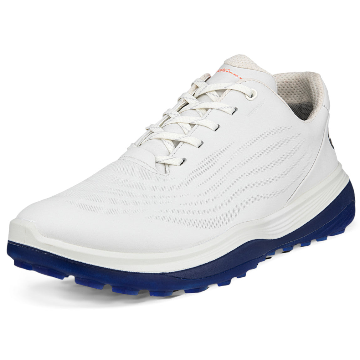 Ecco LT1 Herren Golfschuhe, Offwhite / Blau