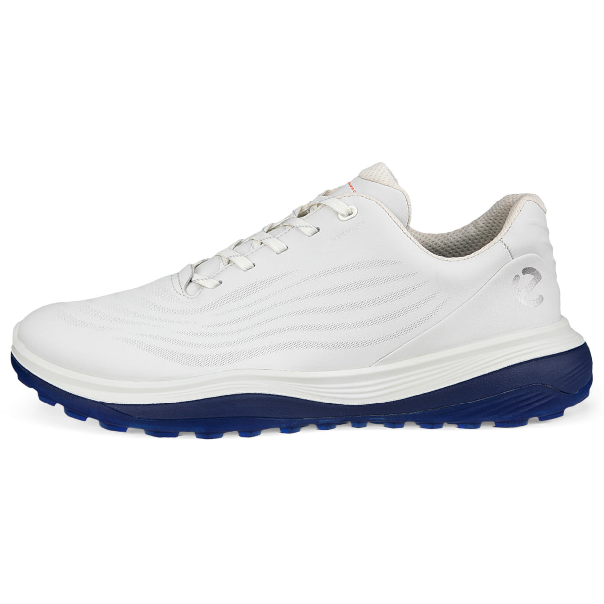 Ecco LT1 Herren Golfschuhe, Offwhite / Blau
