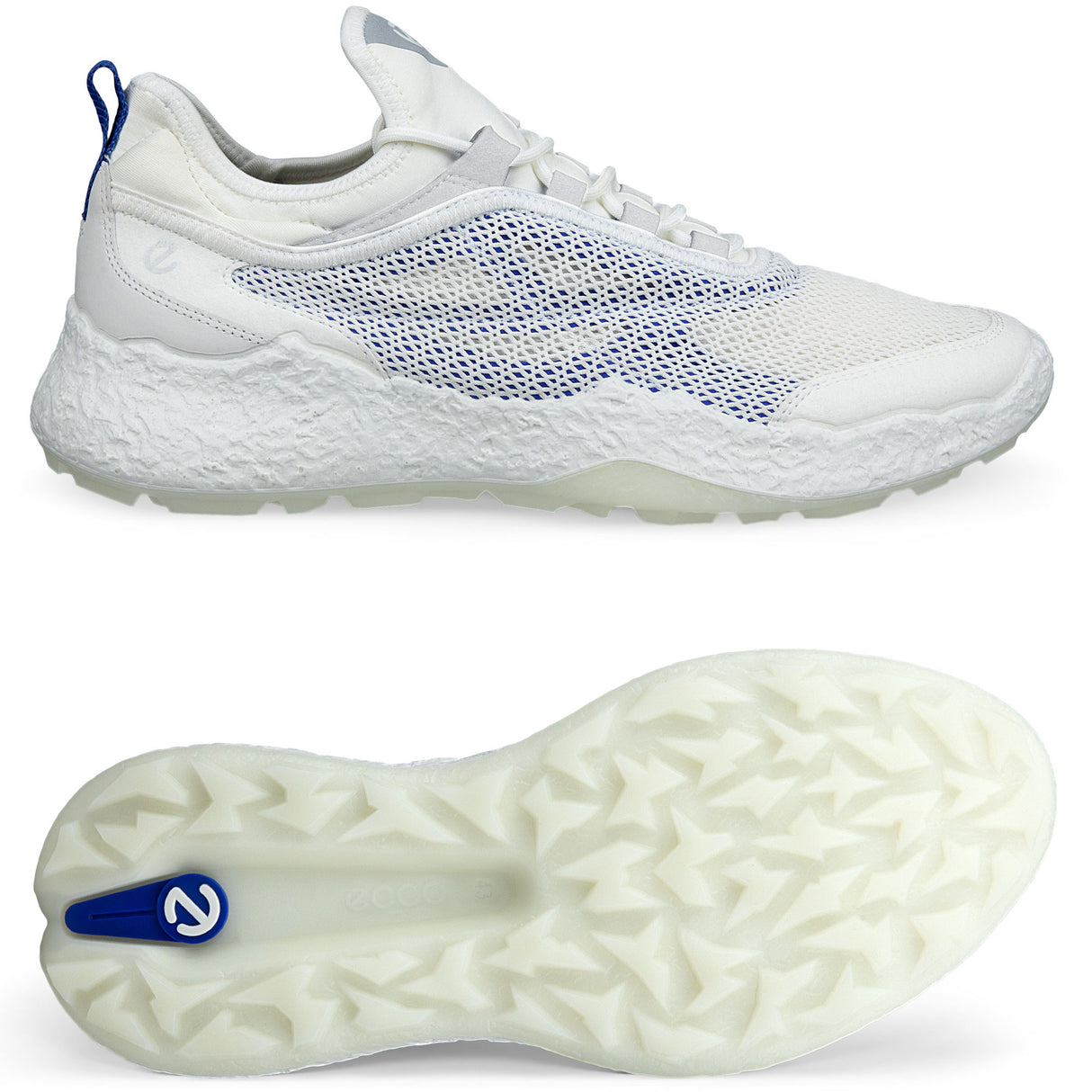 Ecco Biom H5 Herren Golfschuhe 2026, Hybrid Mesh, Weiß