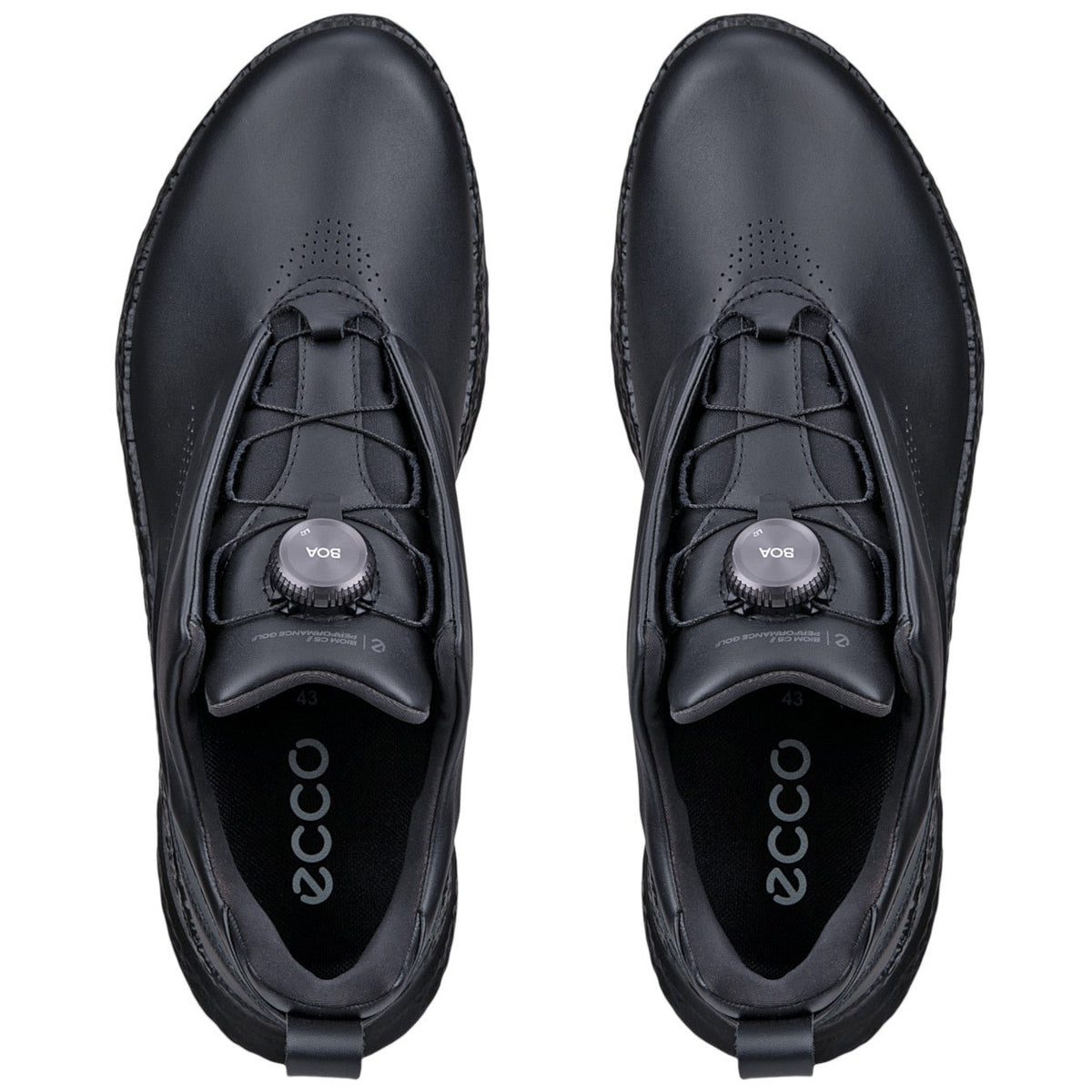 Ecco Biom C5 Premium GTX BOA Herren Golfschuhe, Schwarz / Silbergrau - Golflaedchen.de