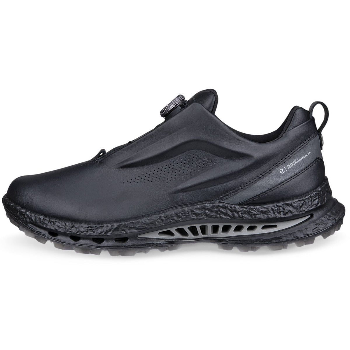 Ecco Biom C5 Premium GTX BOA Herren Golfschuhe, Schwarz / Silbergrau - Golflaedchen.de
