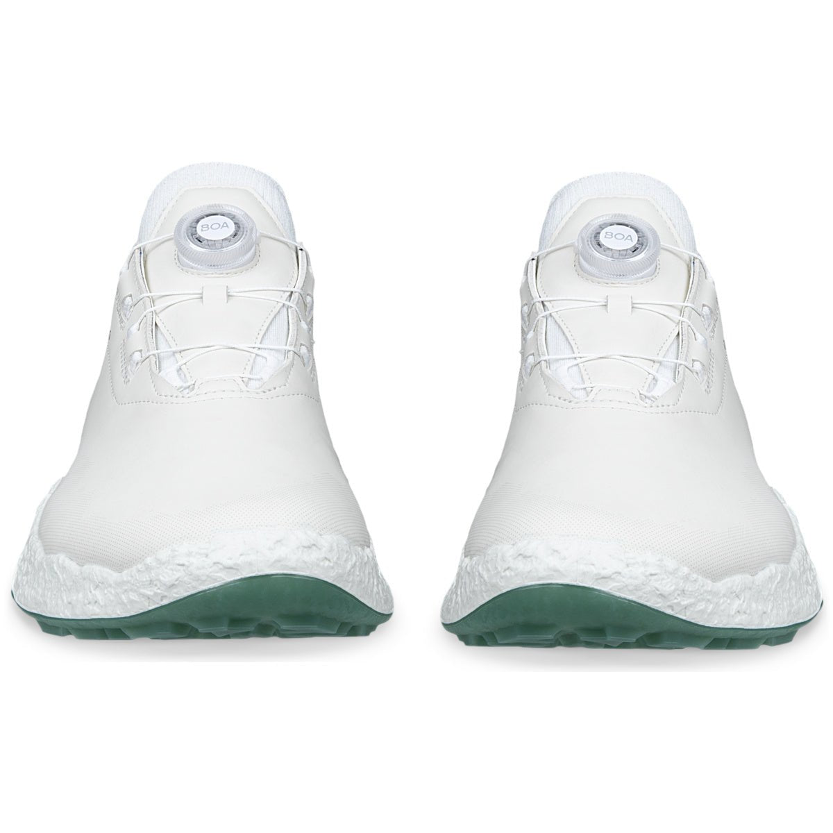 Ecco 2026 Biom H5.2 BOA Herren Golfschuhe, Weiß / Grün - Golflaedchen.de