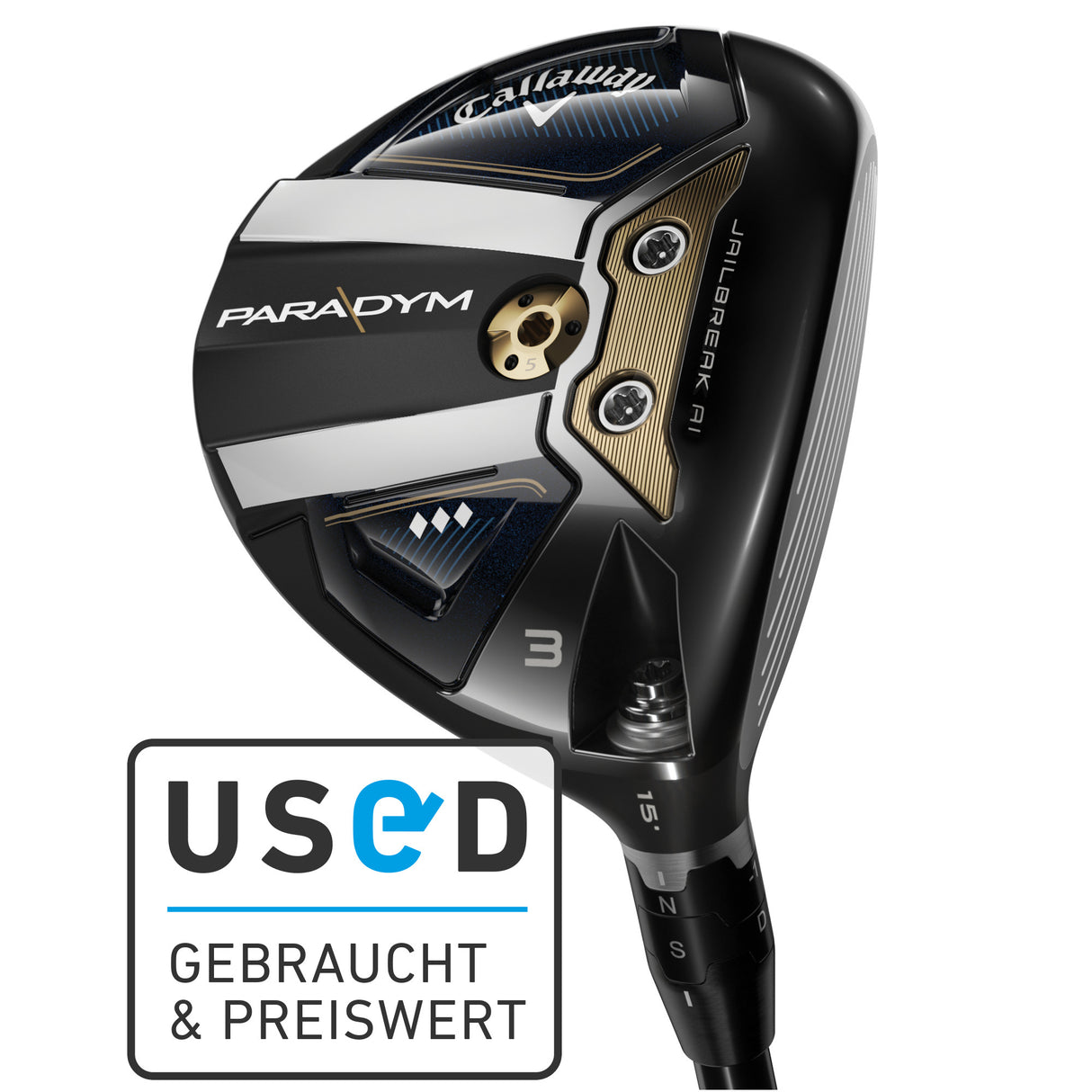 Callaway Paradym Triple Diamond DEMO Fairwayholz, Herren Linkshand