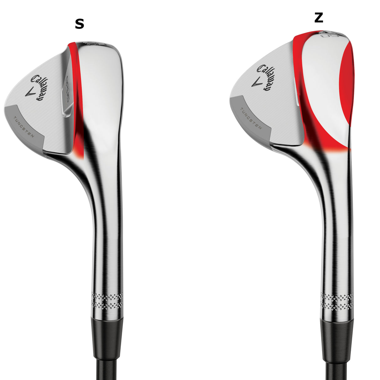 Callaway Opus Platinum Wedge, Chrome Finish, Stahlschaft, Herren Rechtshand