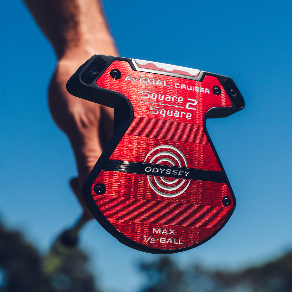 Odyssey S2S Ai-DUAL Cruiser Max 1/2 Ball Putter, Rechtshand