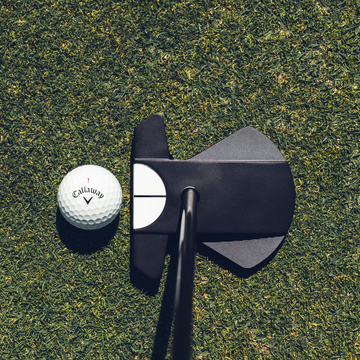 Odyssey S2S Ai-DUAL MAX 1/2 Ball Putter, Rechtshand