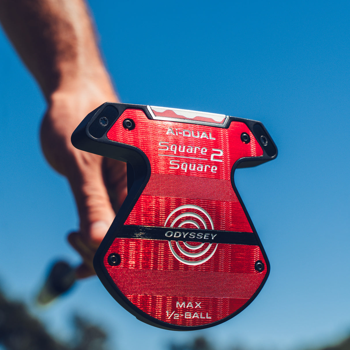 Odyssey S2S Ai-DUAL MAX 1/2 Ball Putter, Rechtshand