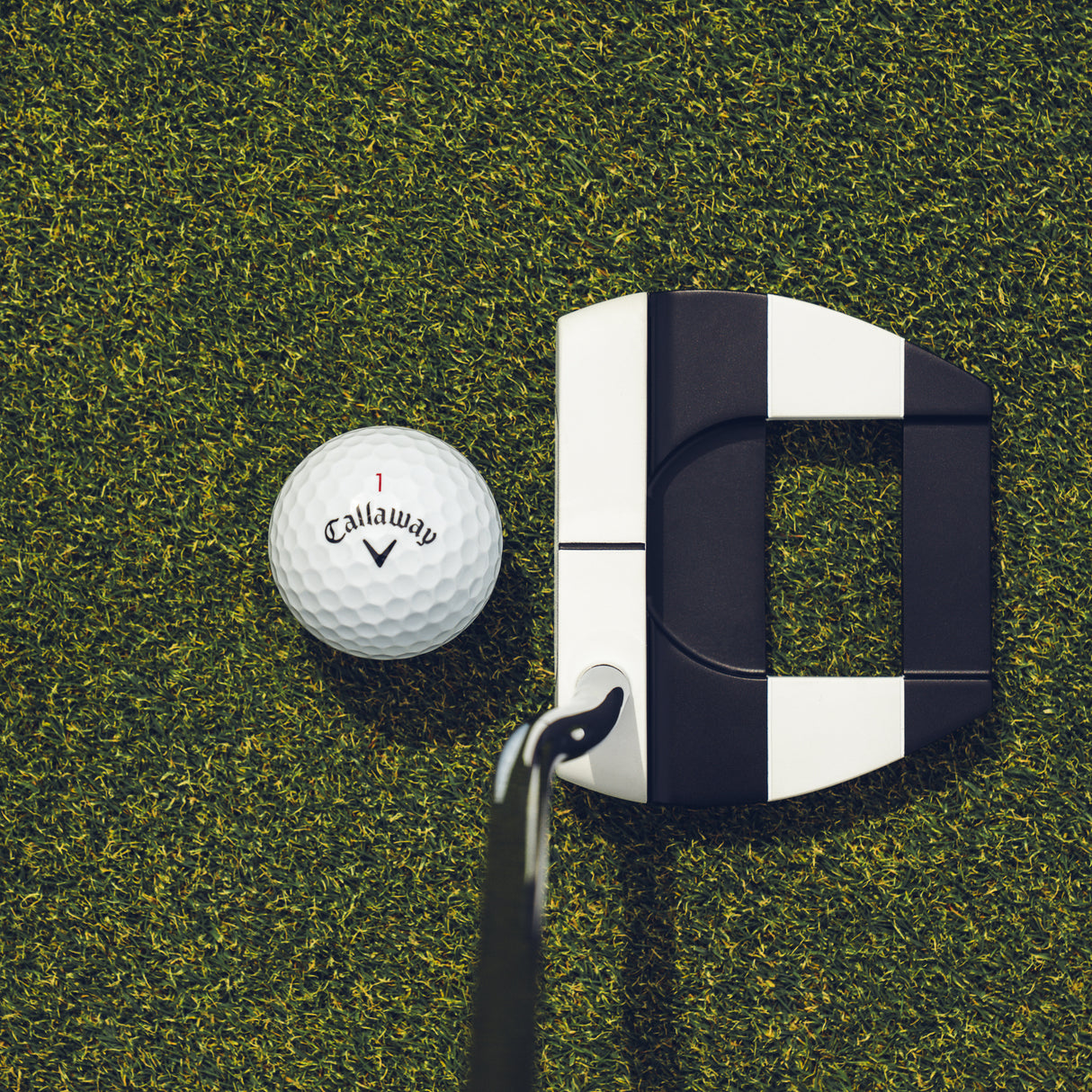 Odyssey Ai-DUAL Jailbird Mini Putter, DB, Rechtshand