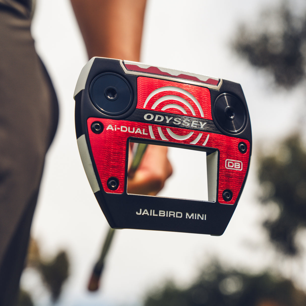 Odyssey Ai-DUAL Jailbird Mini Putter, DB, Rechtshand