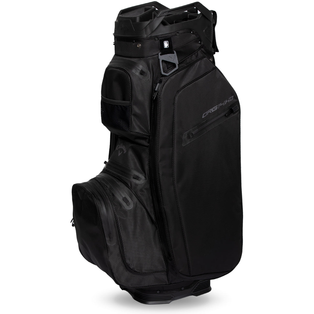 Callaway 2026 Org 14 HD Waterproof Cartbag, Schwarz / Blank - Golflaedchen.de