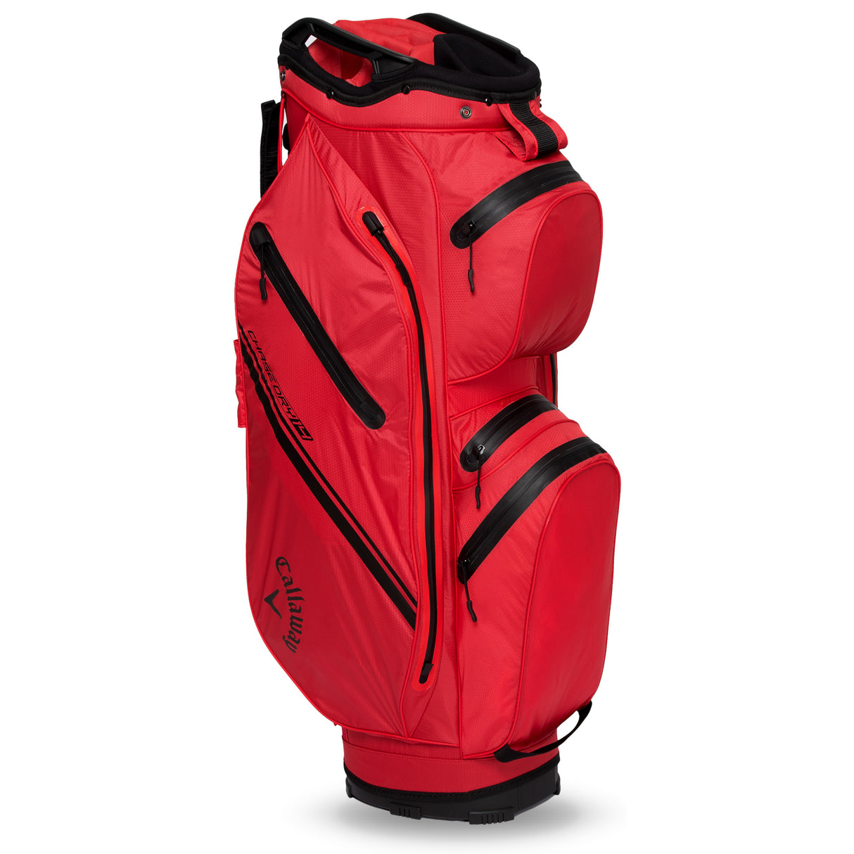 Callaway Chase Dry 14 Waterproof Cartbag, Red / Black