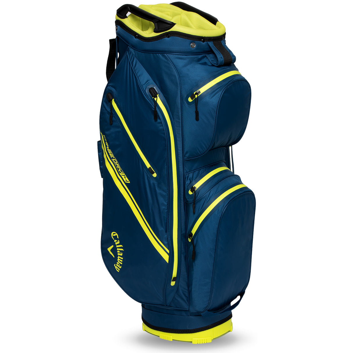Callaway Chase Dry 14 Waterproof Cartbag, Navy / Yellow - Golflaedchen.de