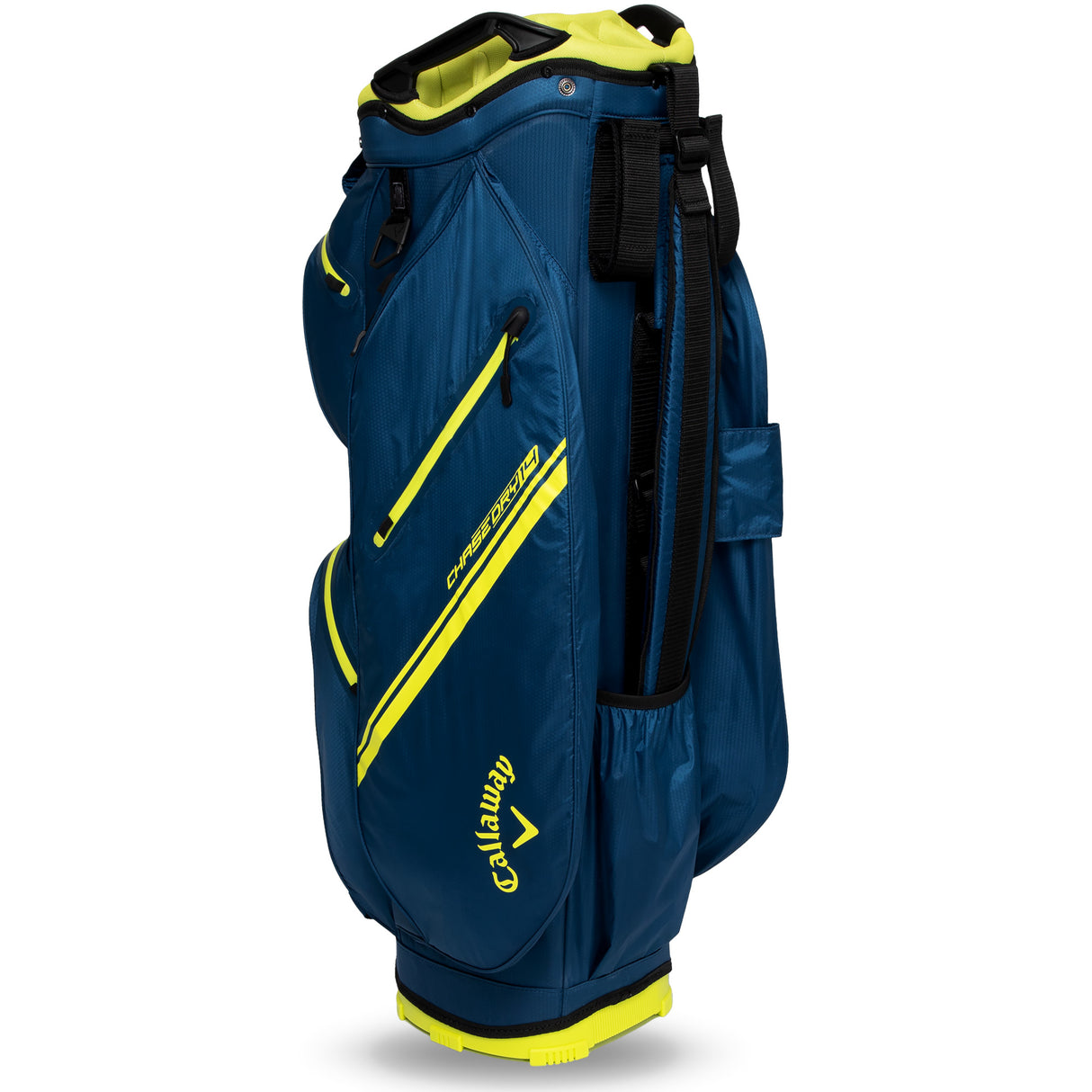Callaway Chase Dry 14 Waterproof Cartbag, Navy / Yellow - Golflaedchen.de