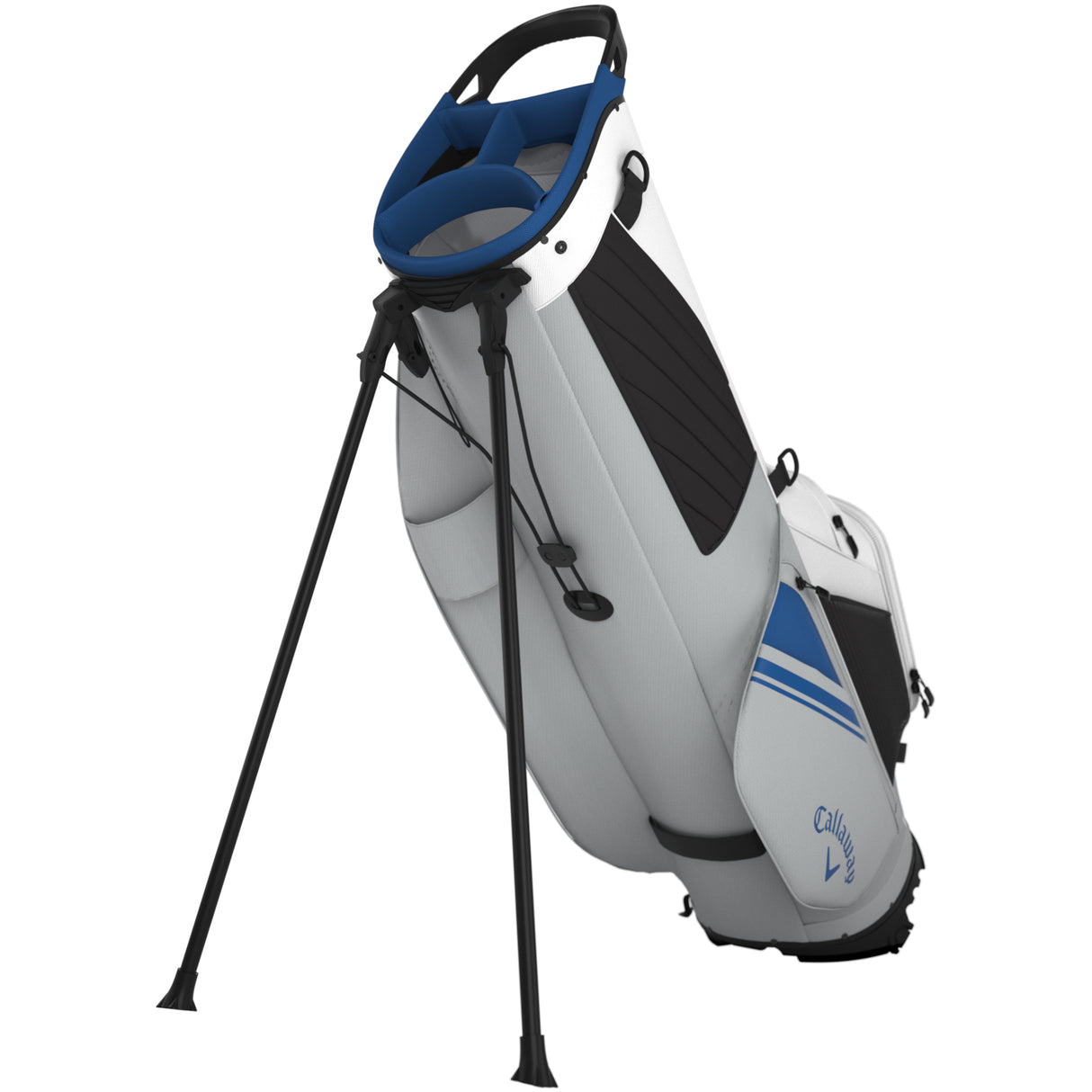 Callaway 2026 Chase Dry Waterproof Standbag, White / Silver / Royal - Golflaedchen.de
