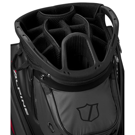 Wilson Alpine Cartbag, Schwarz / Grau