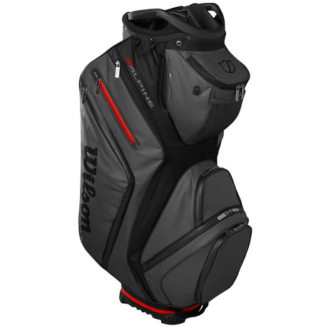 Wilson Alpine Cartbag, Schwarz / Grau