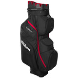Wilson Staff 2026 I-LOCK 4 Cartbag, Schwarz / Rot / Weiß