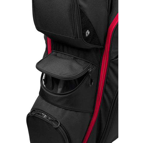 Wilson Staff 2026 I-LOCK 4 Cartbag, Schwarz / Rot / Weiß