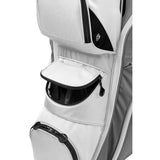 Wilson Staff 2026 I - LOCK 4 Cartbag, Grau / Weiß / Schwarz - Golflaedchen.de