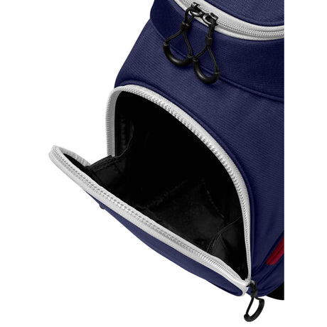 Wilson Staff 2026 I-LOCK 4 Cartbag, Navy / Weiß / Rot