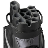 Wilson Staff 2026 I-LOCK Dry 4 Waterproof Cartbag, Schwarz / Grau