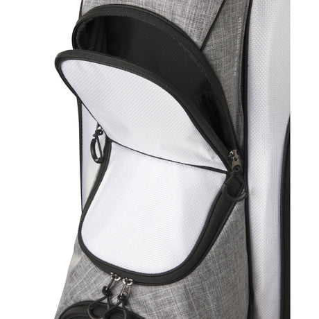 Wilson Feather Cartbag, Schwarz / Grau / Weiß