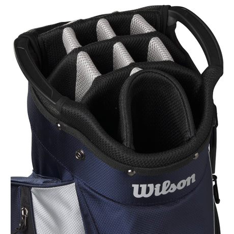 Wilson Feather Cartbag, Navy / Schwarz / Grau