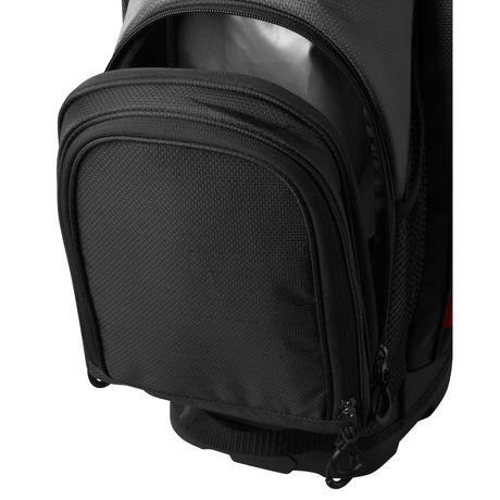 Wilson Feather Standbag, Schwarz / Grau / Rot
