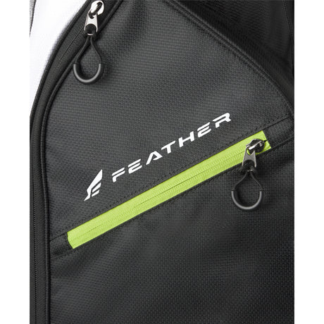 Wilson Feather Standbag, Schwarz / Grau / Weiß