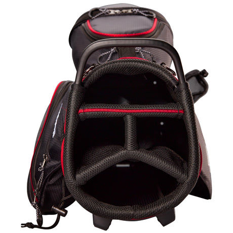 Wilson Staff Lite III Standbag, Schwarz / Rot / Grau