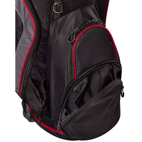 Wilson Staff Lite III Standbag, Schwarz / Rot / Grau