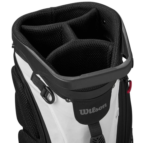Wilson Staff 2026 Exo LIte Standbag, Schwarz / Weiß