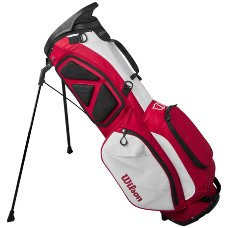 Wilson Staff 2026 Exo LIte Standbag, Rot / Weiß