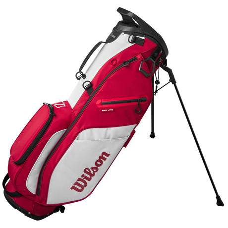 Wilson Staff 2026 Exo LIte Standbag, Rot / Weiß