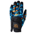 Wilson Staff Fit All Golfhandschuh, Schwarz / Camo, Junior - Links getragen