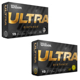 Wilson 2026 Ultra Distance Golfbälle, 15 Stück - Golflaedchen.de