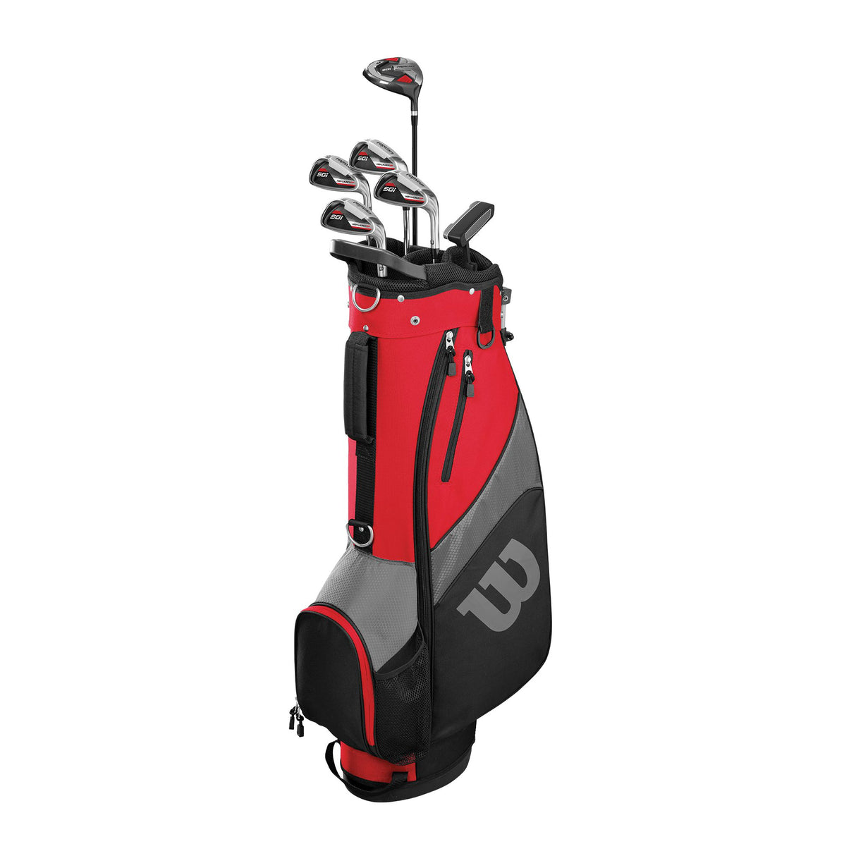 Wilson Pro Staff SGI Halbsatz Herren Komplettset / Golfset, Graphitschaft, Linkshand - Golflaedchen.de