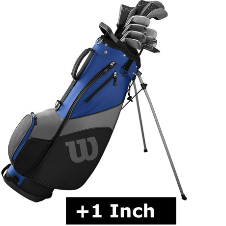 Wilson 1200 TPX Herren Golfset / Golf Komplettset, Rechtshand, Stahl- & Graphitschäfte, +1 Inch