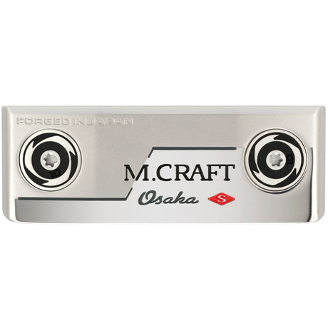 Mizuno M-Craft OSAKA S Putter, Slant Neck, Chrome, Rechtshand - Golflaedchen.de