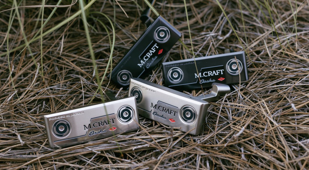 Mizuno M-Craft OSAKA S Putter, Slant Neck, Chrome, Rechtshand - Golflaedchen.de