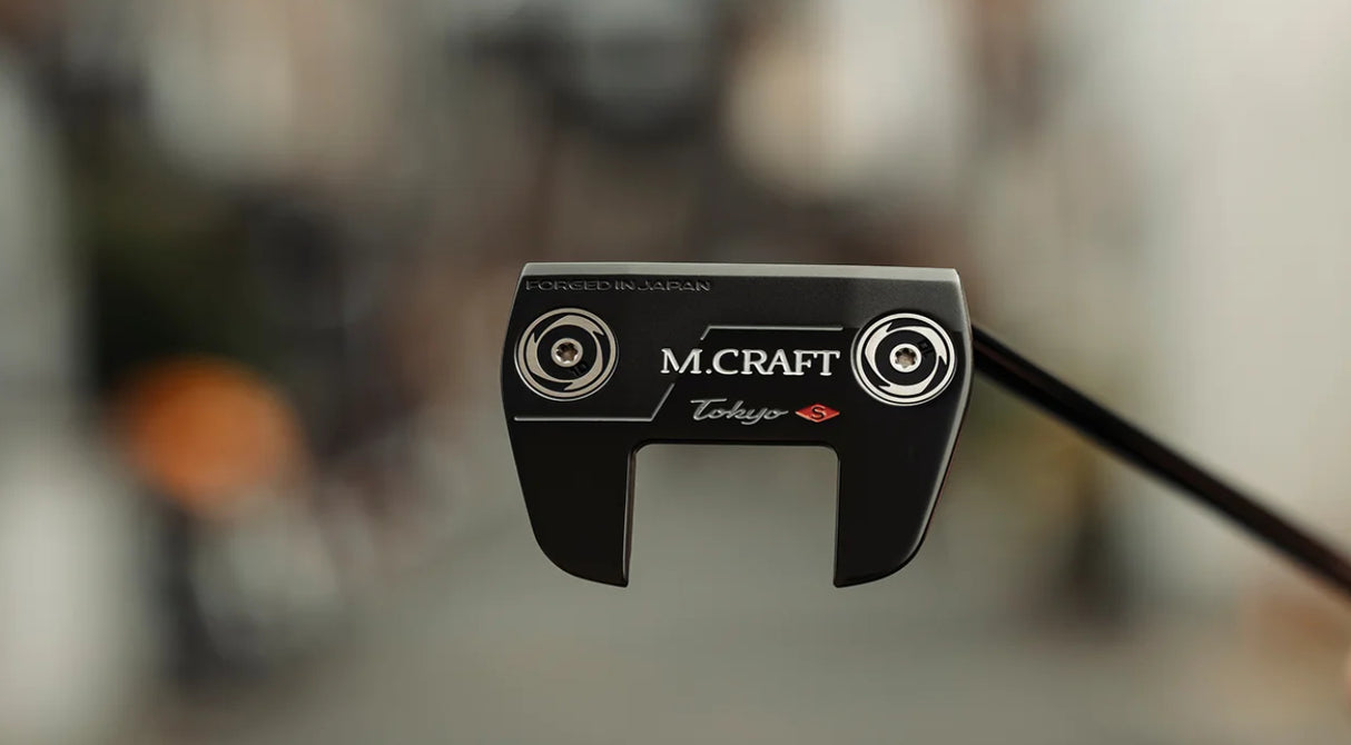 Mizuno M-Craft TOKYO S Putter, Slant Neck, Grey, Rechtshand, 34 Inch Länge