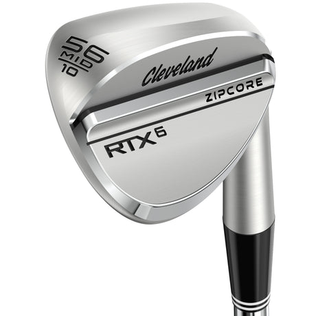 Cleveland RTX6 ZipCore Wedge, Tour Satin, Stahlschaft, Herren Linkshand