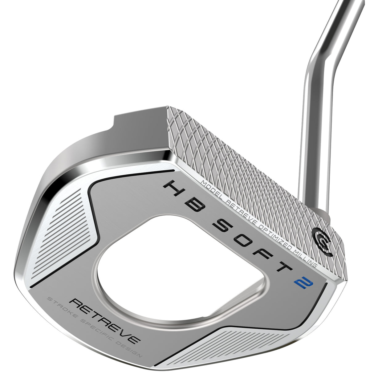 Cleveland HB Soft 2 Damen Putter, Retrieve Single Bend, Rechtshand