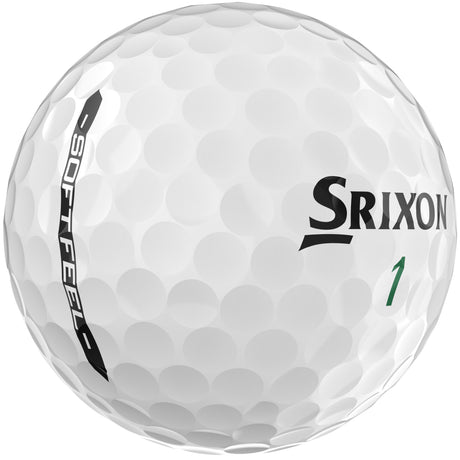 Srixon 2026 Soft Feel Golfbälle, Gelb, Vorteilspack, 60 Stück - Golflaedchen.de